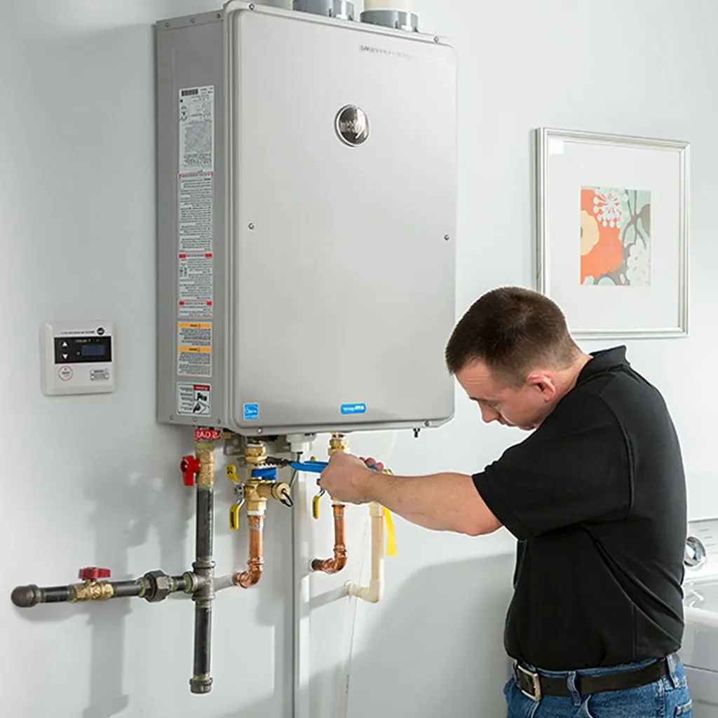 tankless water heater repair in Kildare, TX